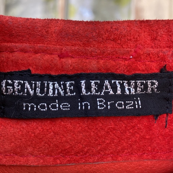 Vintage Suede Snap Closure Shirt Jac sz S/M - Picture 8 of 8